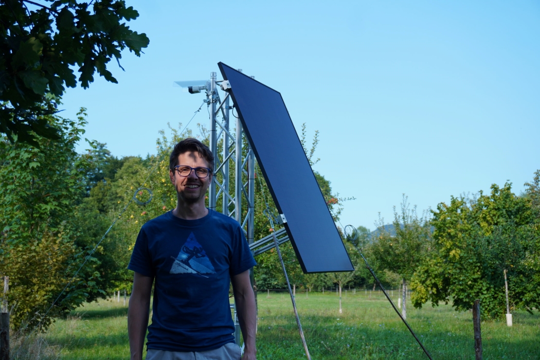 HUVI.SWISS Prototyp mit Patrick Villiger